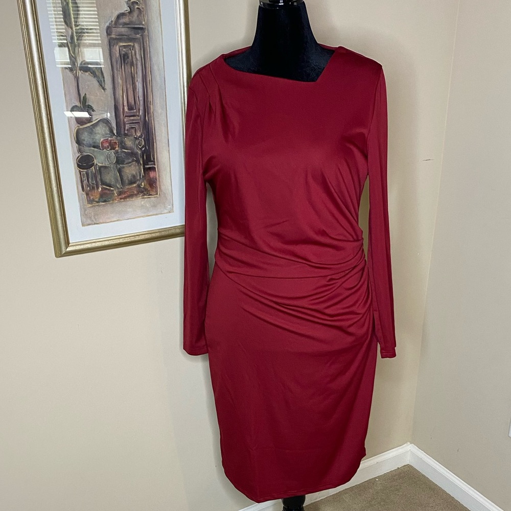 Grace Karin Long Sleeve Midi Length Dress